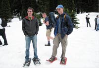 Daniel & Patrick - Snowshoe Hike