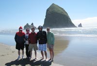 Family on Canon Beach