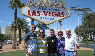 Family in Las Vegas